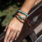Elara Armband - Rustgevende Turkoois Energie Wrap