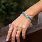 Liora Bracelet - Elegante Blauwe Opaal Sieraad