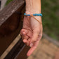 Liora Bracelet - Elegante Blauwe Opaal Sieraad