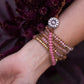 Amoria Bracelet – Elegante Gouden Rozenkwarts Armcandy