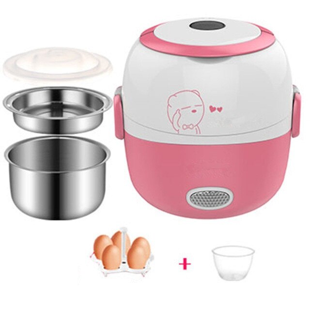 SteamMate - Elektrische Lunchbox met Stoomfunctie