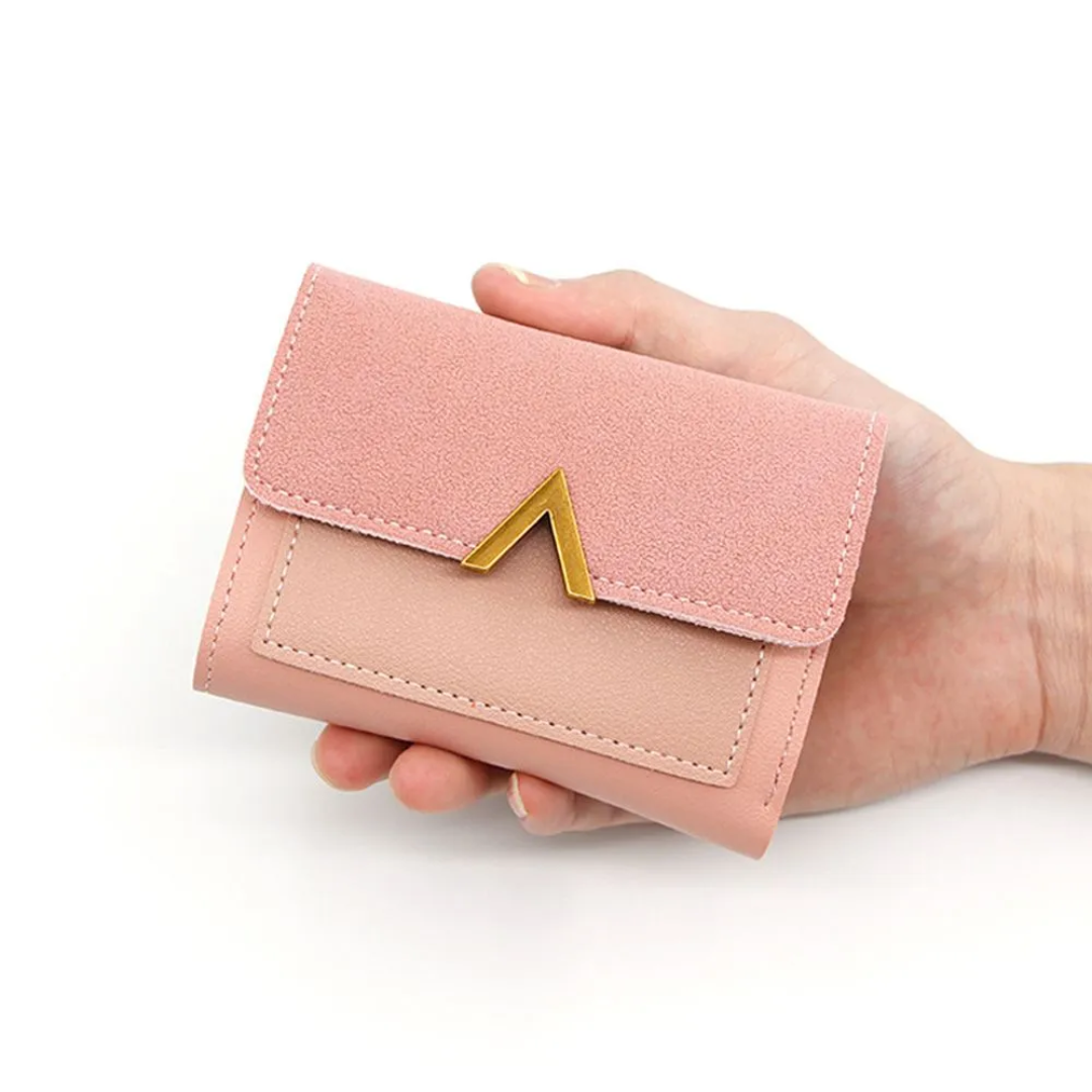 VelvetCoin - Compacte Lederen Portemonnee voor Dames