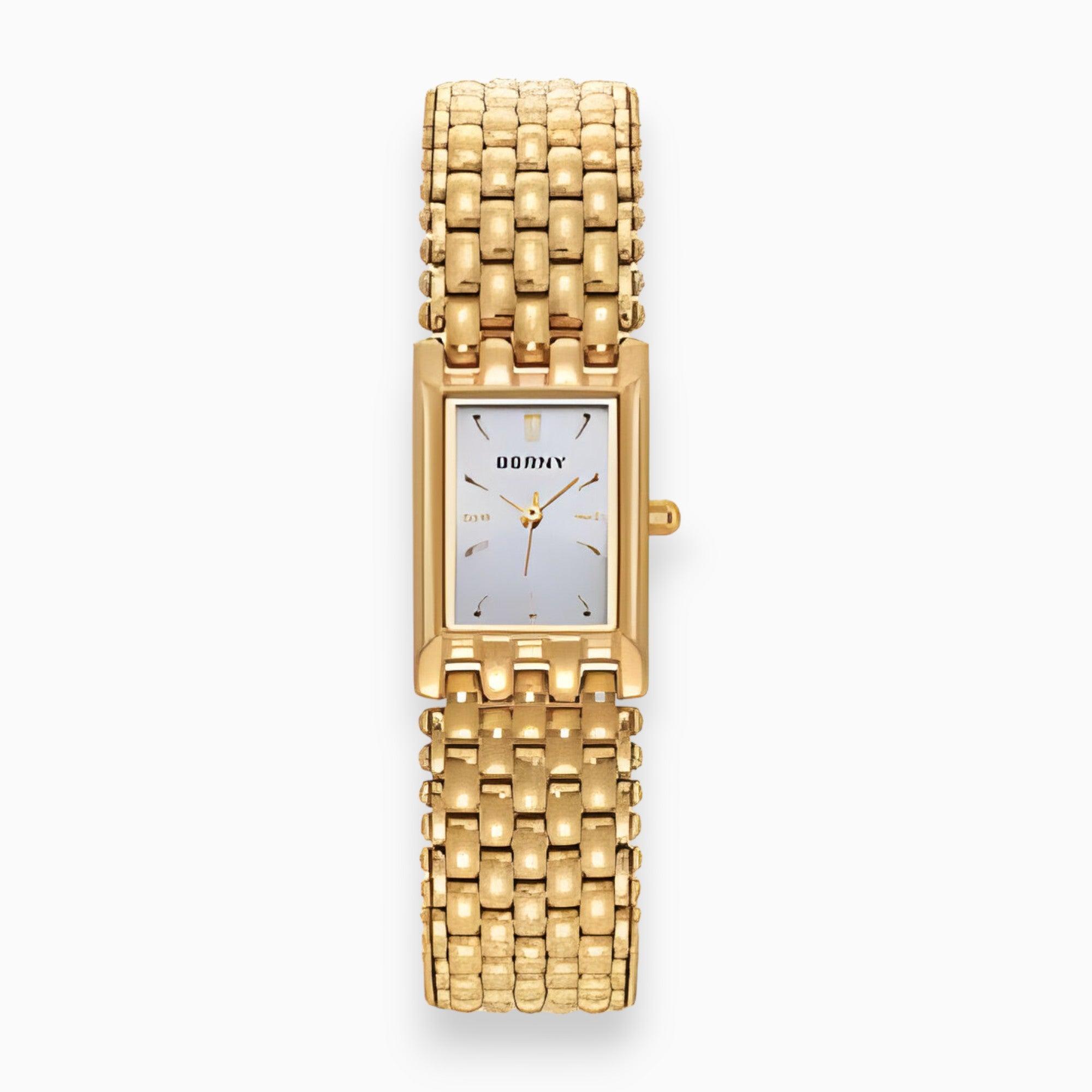 Luxe Quartz Charm - Elegante Dameshorloge Clara