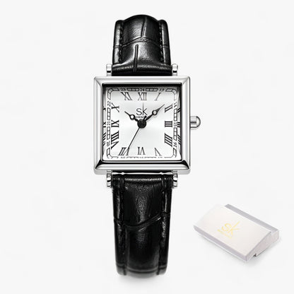Vivienne Time – Stijlvol Vierkant Dameshorloge