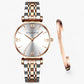 Adeline - Elegante Titanium Dameshorloge