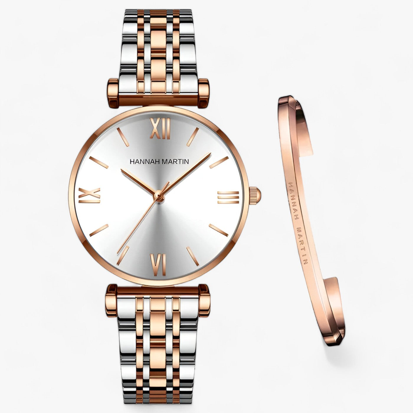 Adeline - Elegante Titanium Dameshorloge