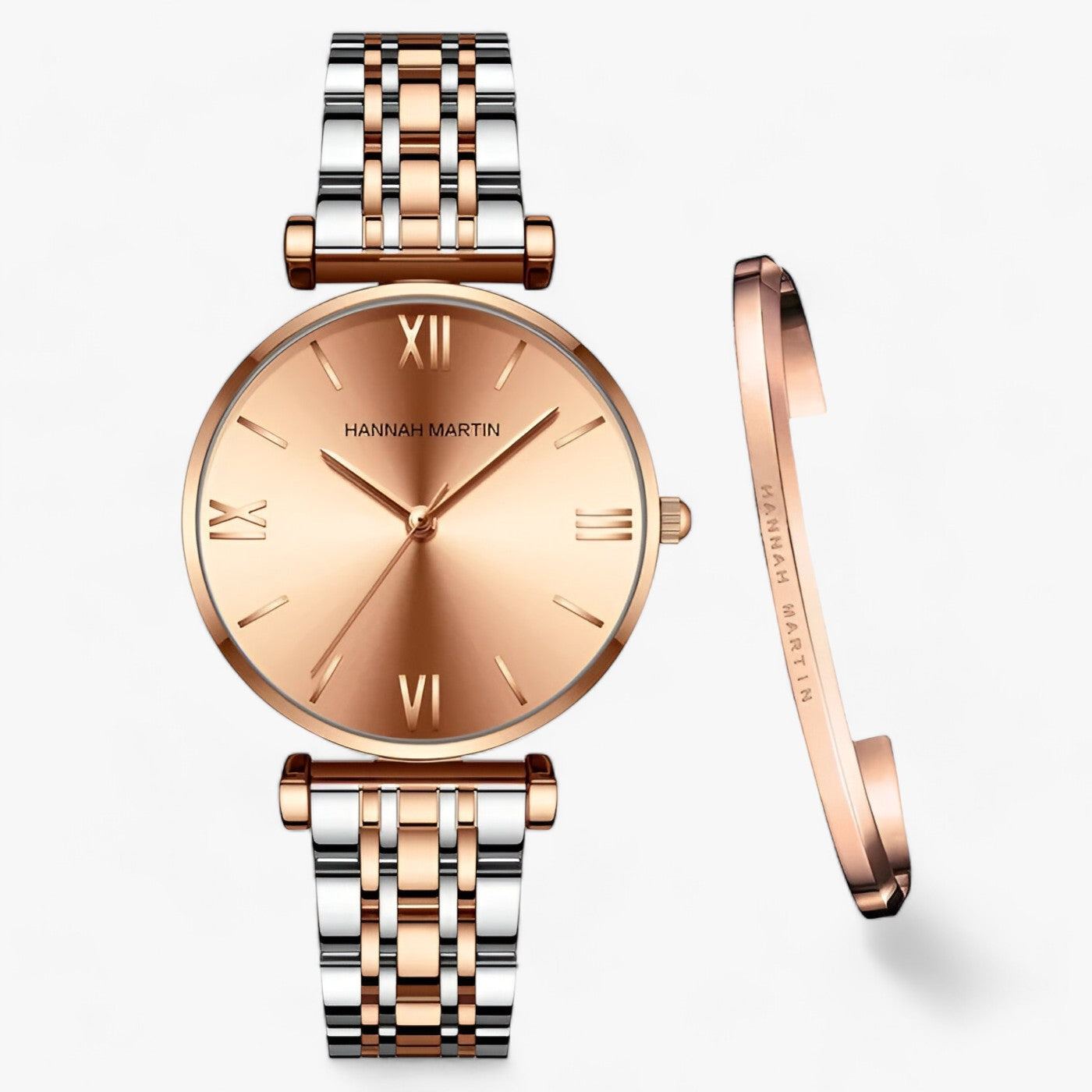 Adeline - Elegante Titanium Dameshorloge
