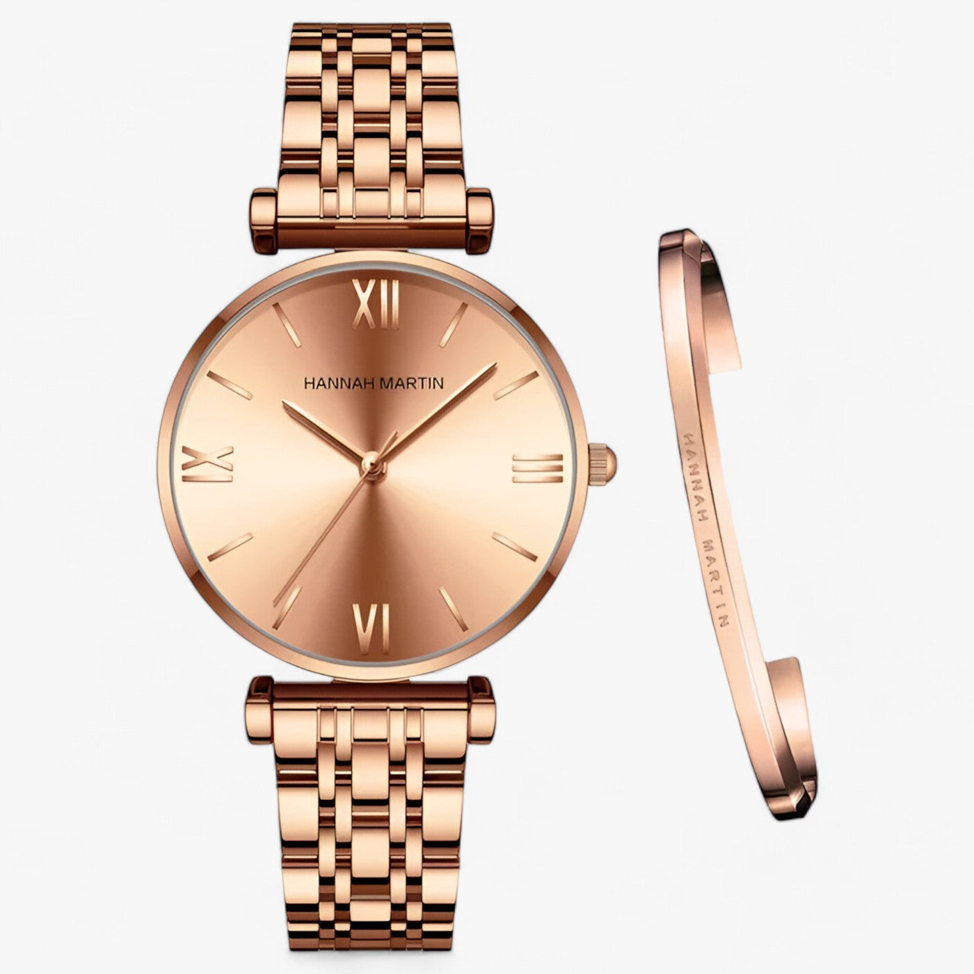 Adeline - Elegante Titanium Dameshorloge