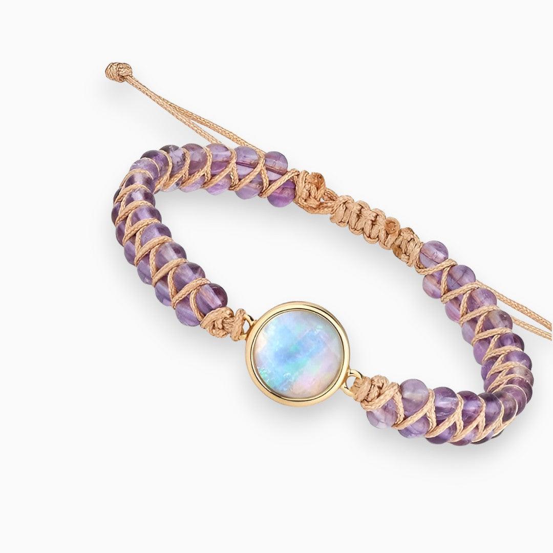AmaraGlow - Luxe Amethist Healing Armband