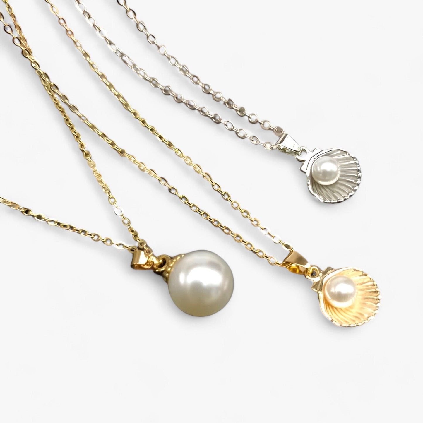 Maris - Elegante Schelp en Parel Sieraad