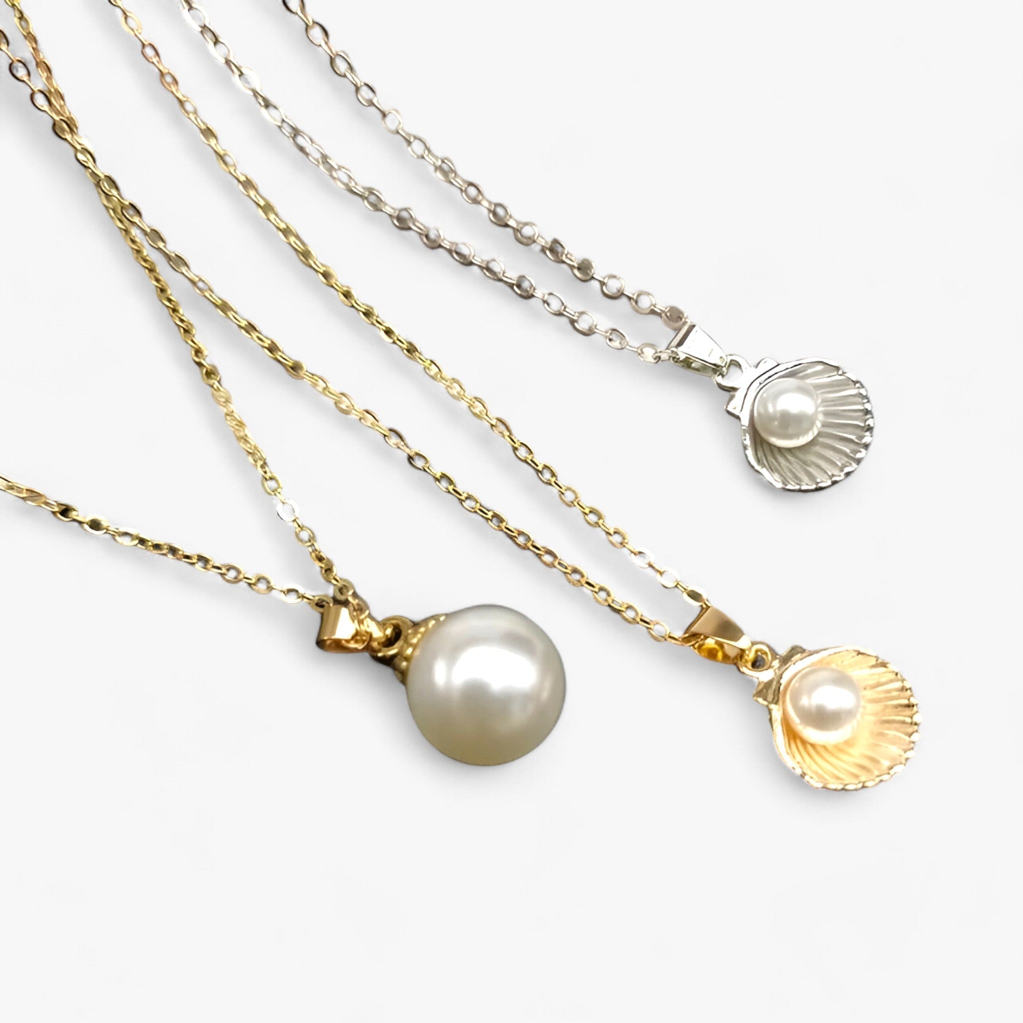 Maris - Elegante Schelp en Parel Sieraad