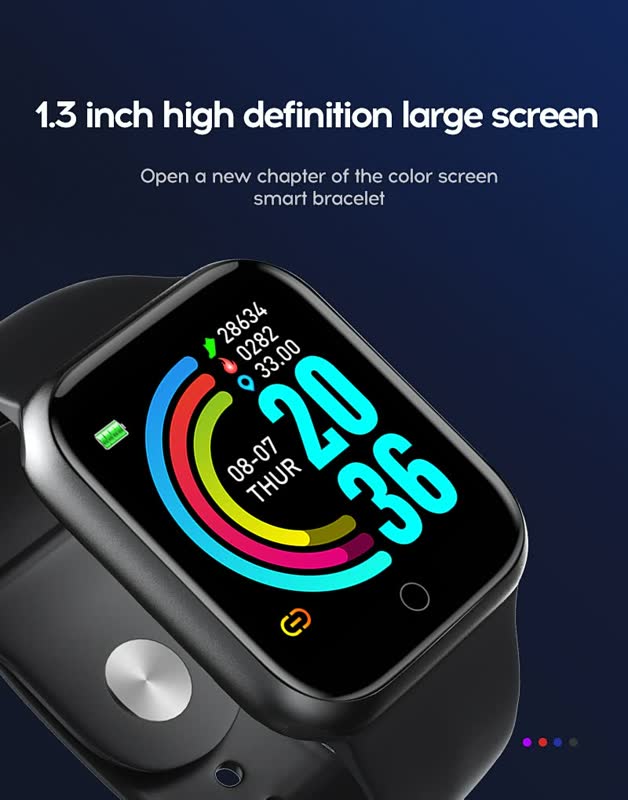 SleekPulse - Elegante Smartwatch voor Gezondheid en Sport