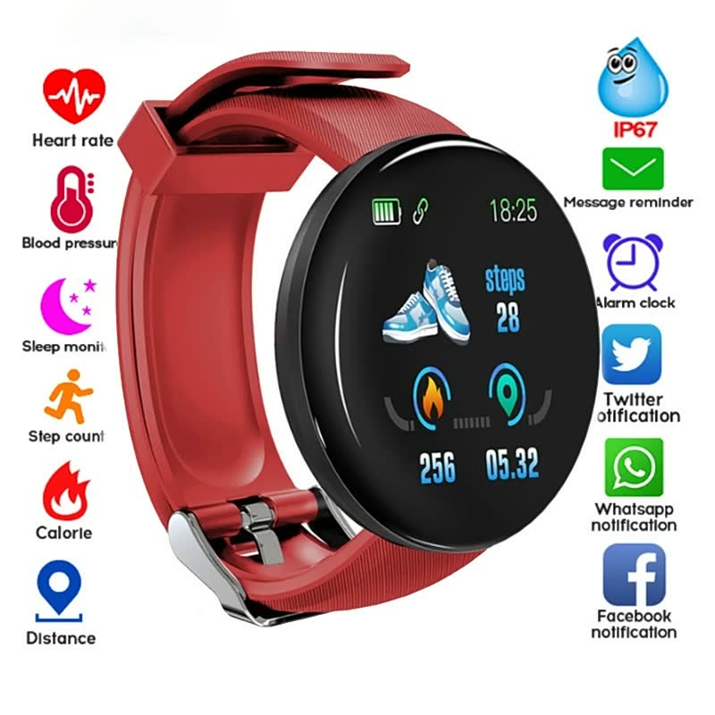 SleekPulse - Elegante Smartwatch voor Gezondheid en Sport