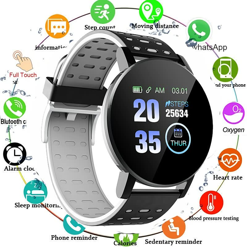 SleekPulse - Elegante Smartwatch voor Gezondheid en Sport