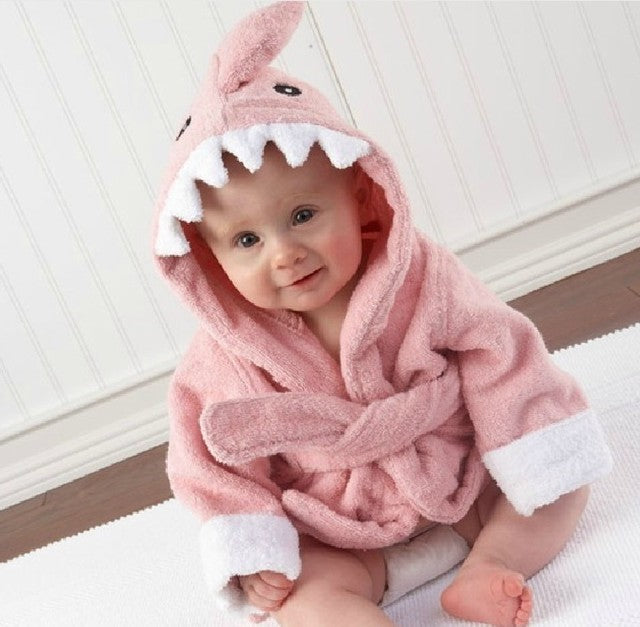 AnimalHug - Schattige Zachte Babybadjas met Dierenontwerp