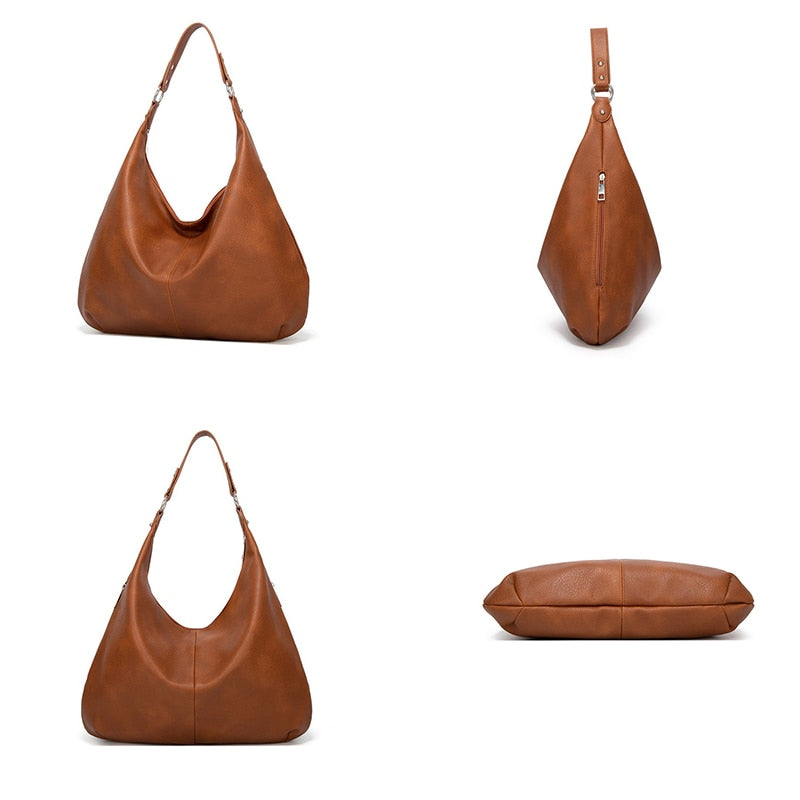 LeatherEase Bag – Luxe Leren Schoudertas voor Elke Dag