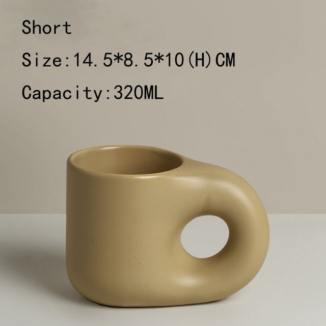 Minimalism Cup – Luxe Porseleinen Mok