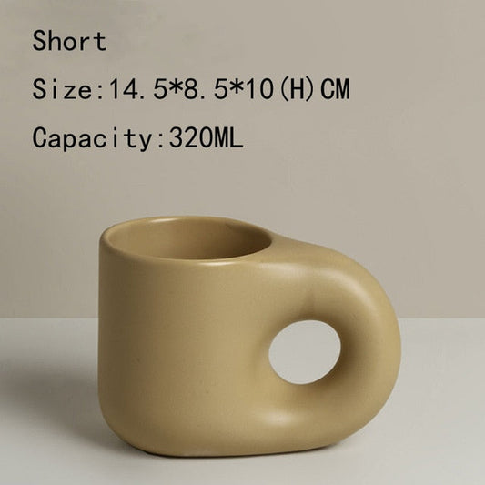 Minimalism Cup – Luxe Porseleinen Mok