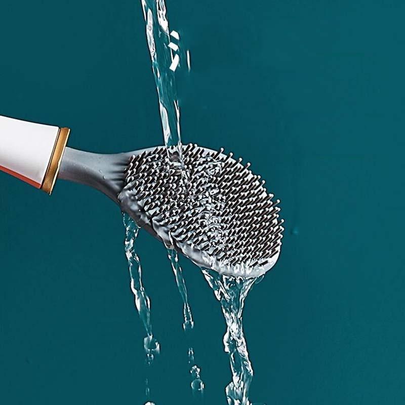 SumiClean - Strakke Siliconen Toiletborstel voor Jouw Badkamer