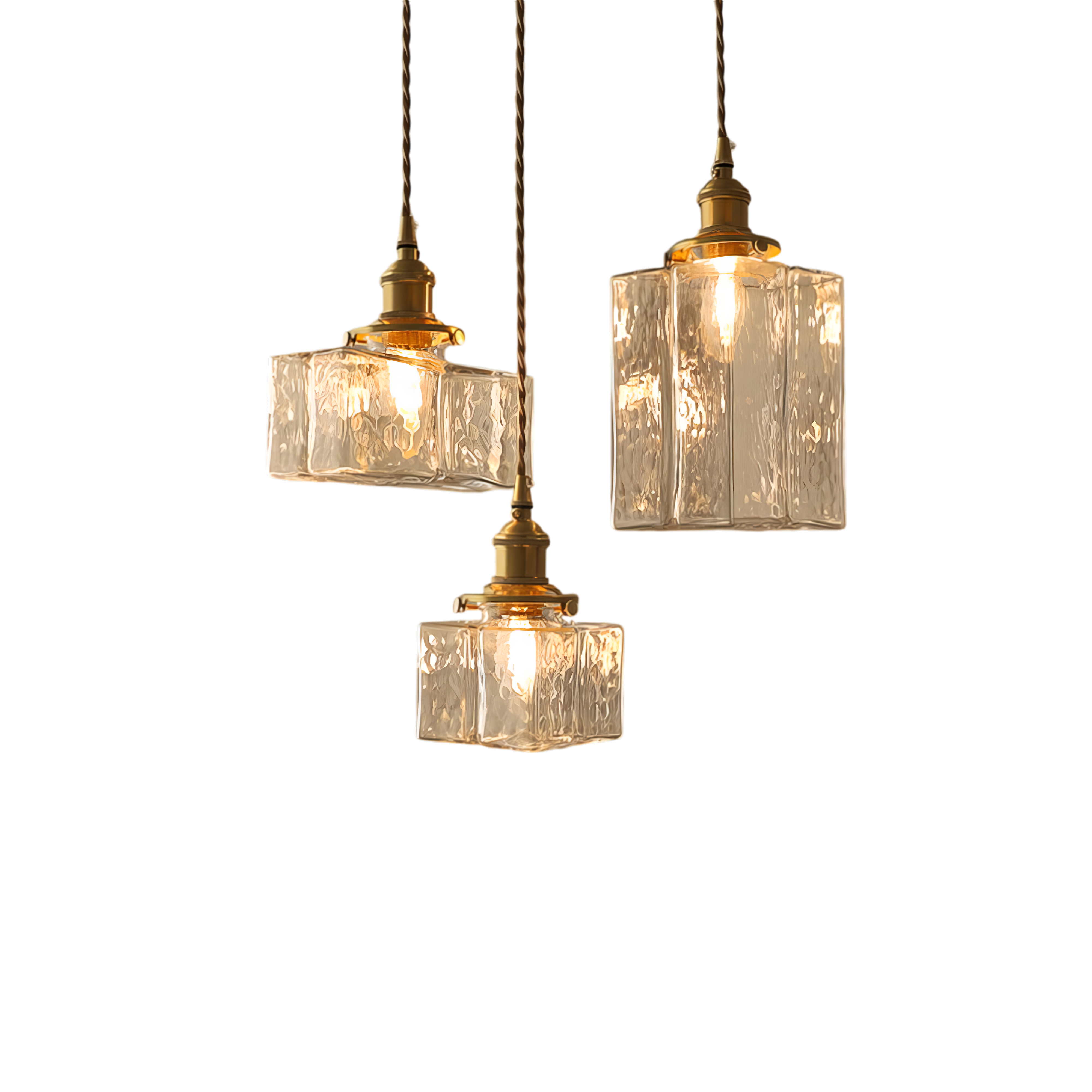 Lumière Light – Elegante Hanglamp met Gouden Kabel