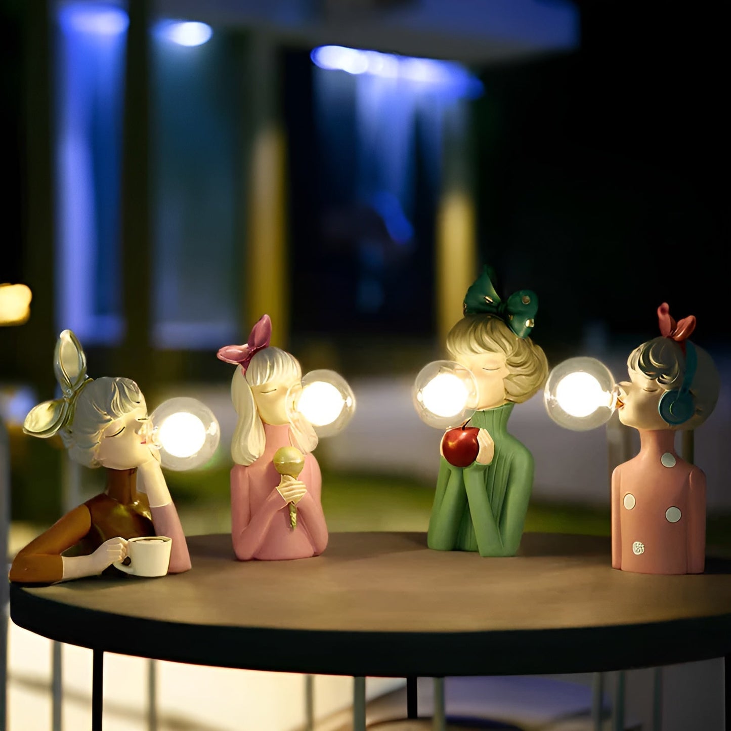 BubbleGlam Luxe Verlichting – Sfeermaker met Elegante Bubbelontwerp