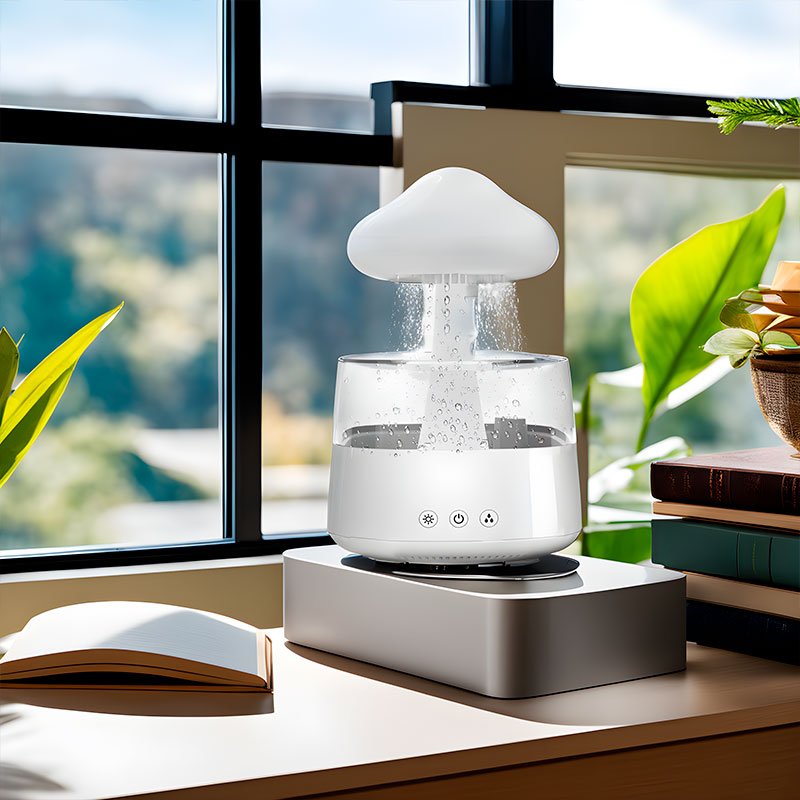 RainCloud – Elegante Design Luchtbevochtiger voor Thuis