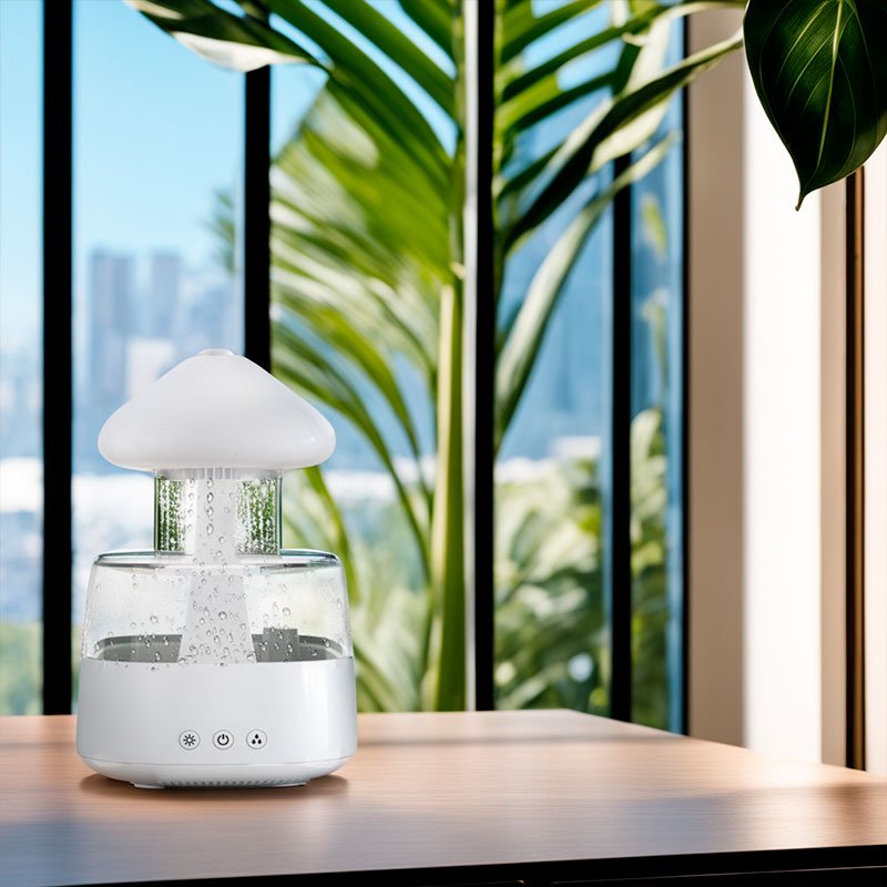 RainCloud – Elegante Design Luchtbevochtiger voor Thuis