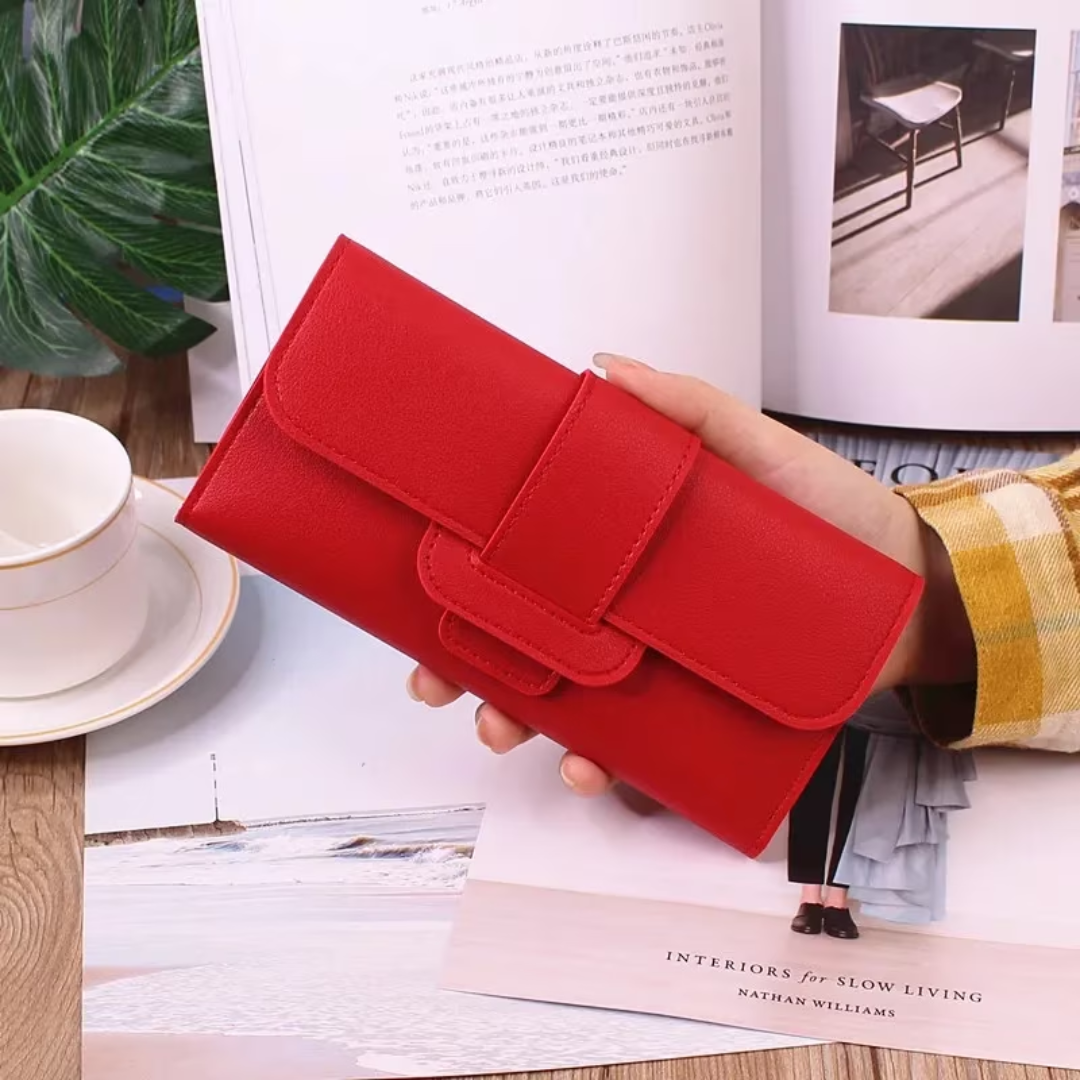 SlimWallet - Minimalistische Leren Portemonnee voor Hem