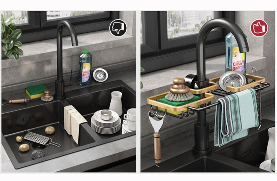 SinkMaster Organizer - Praktische Oplossing voor een Net Keuken