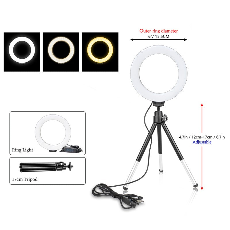 RubyGlow Ringlamp – Perfecte Verlichting voor Foto's