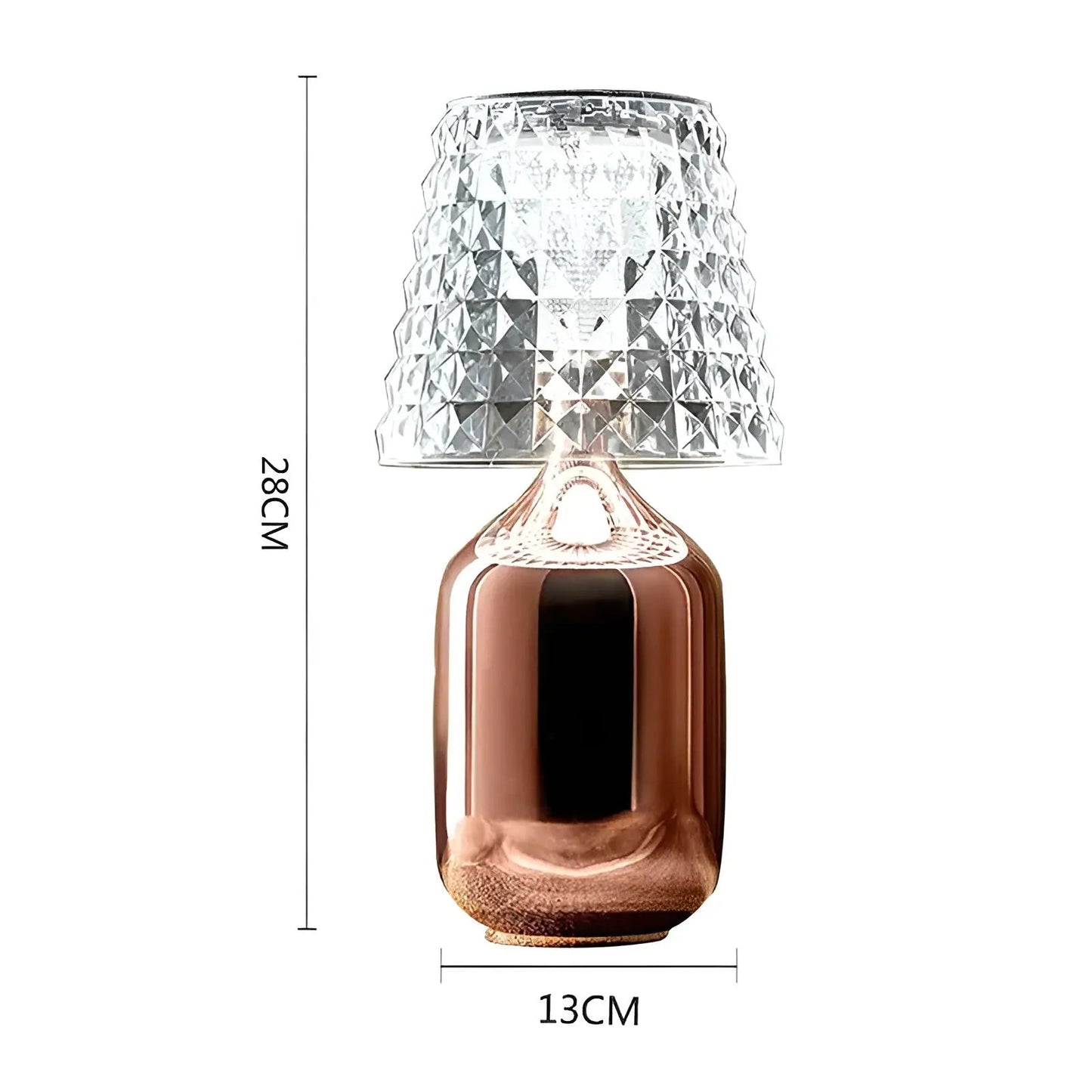 Zaroti Luxe Tafellamp – Draadloos & Elegant