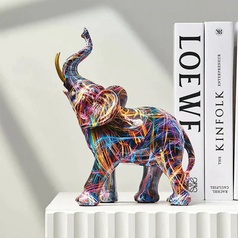 ColorElephant - Kunstzinnige Graffiti voor Interieur