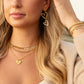 TripleHeart Earrings - Elegante & Trendy Oorbellen