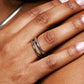 Elegantes Stapelring-Set - Luna