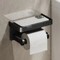 LuxeHold – Stijlvolle Multifunctionele Toiletrolhouder