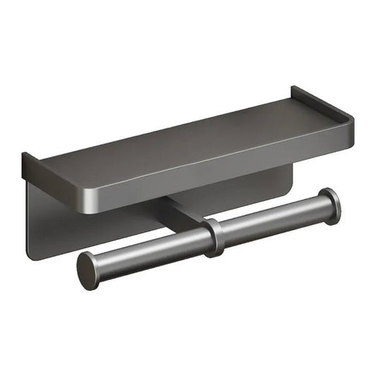 LuxeHold – Stijlvolle Multifunctionele Toiletrolhouder