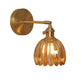 TulipGlow Wandlamp - Retro Glazen Tulpenlamp voor Vintage Flair