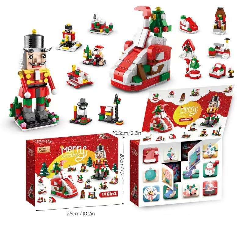 BuildJoy - Feestelijke Bouwstenen Adventskalender