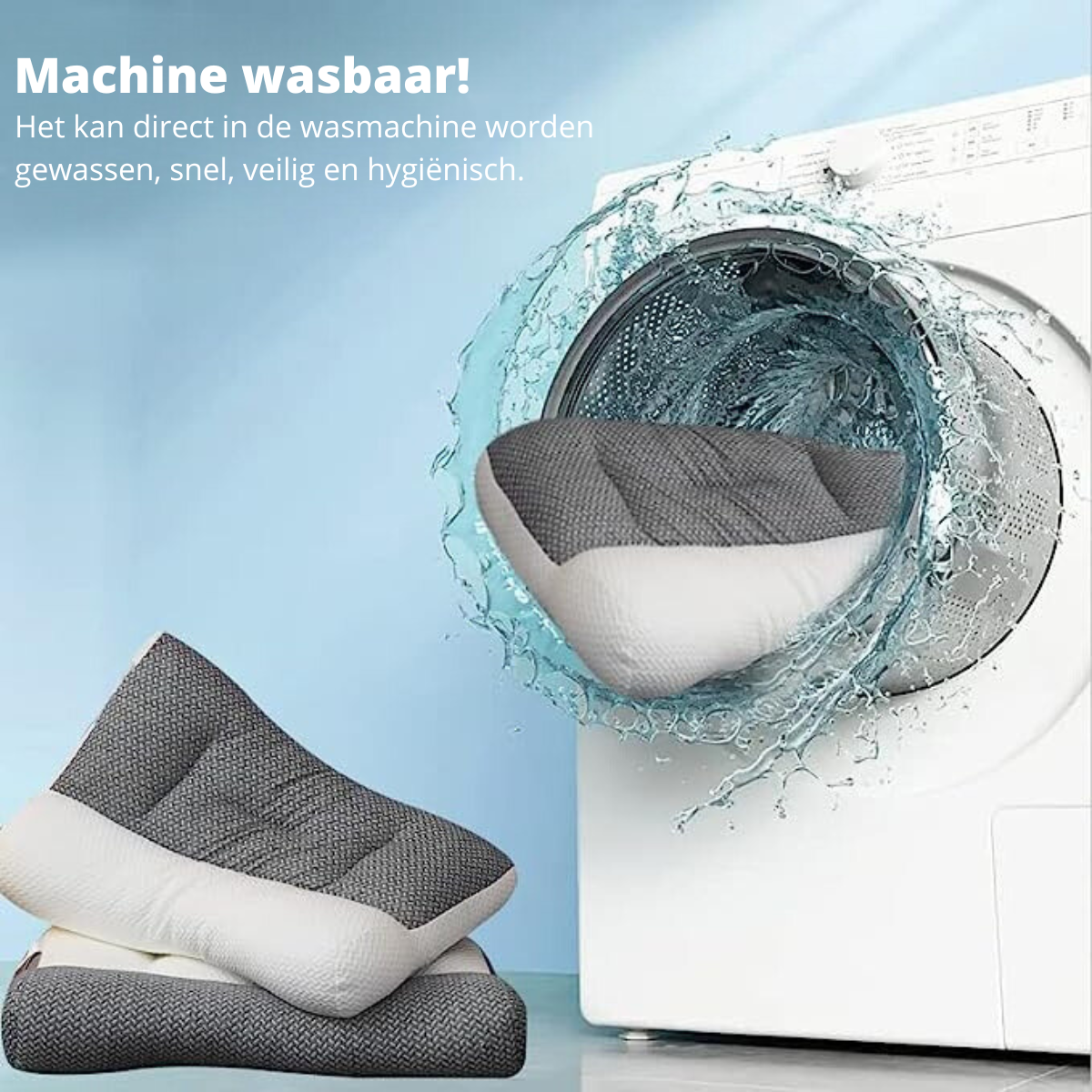 CozySleep - Ergonomisch Kussen voor Pijnvrij Slapen