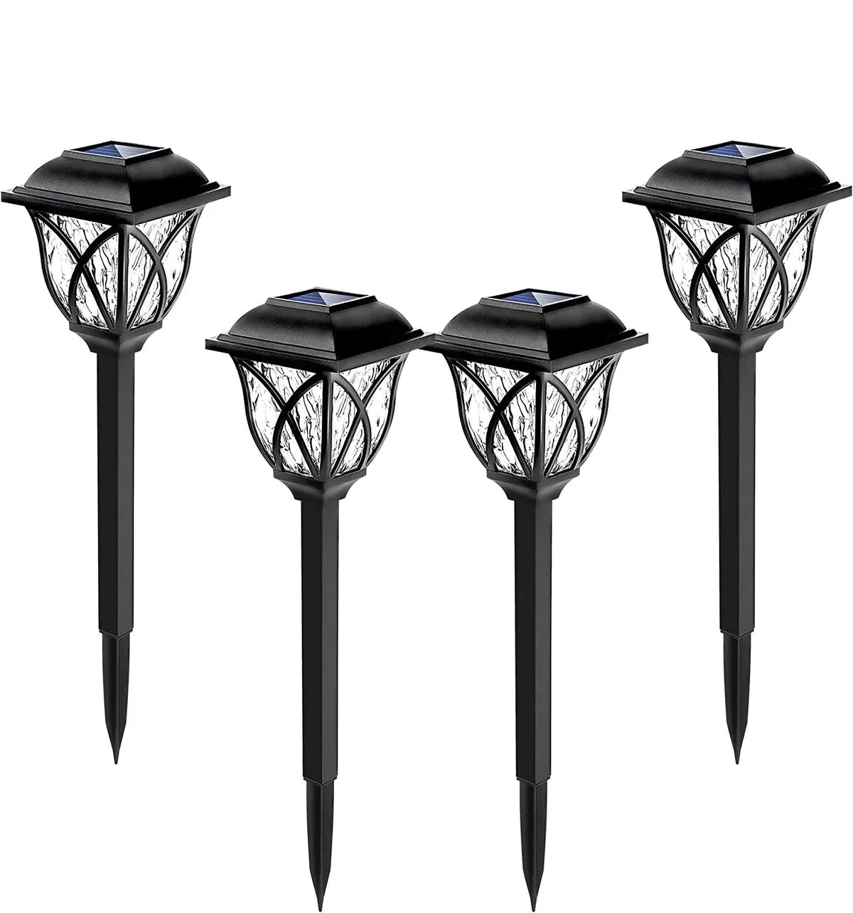 Solar tuinverlichting voor tuinpad en terras met warm licht