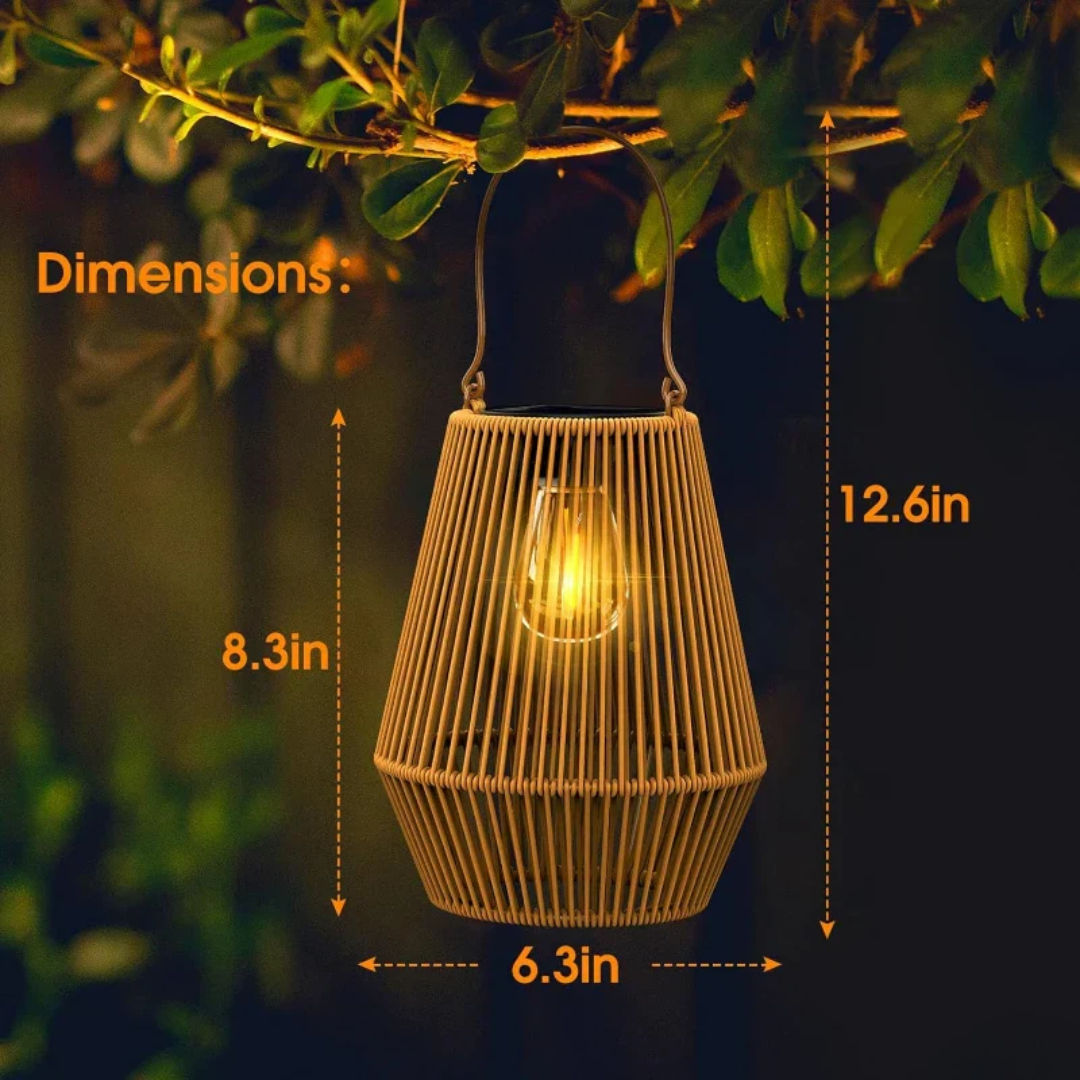 Solar verlichting voor tuin en balkon met energiezuinige LED verlichting