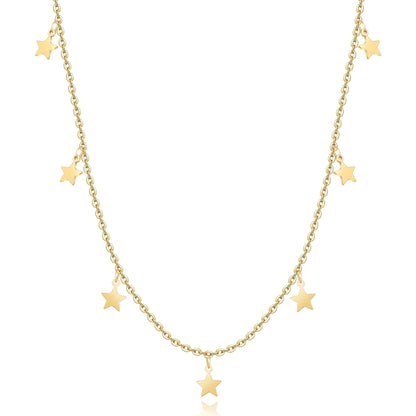 Chic Elara Sterrenketting - Stralende Elegantie voor Elke Gelegenheid