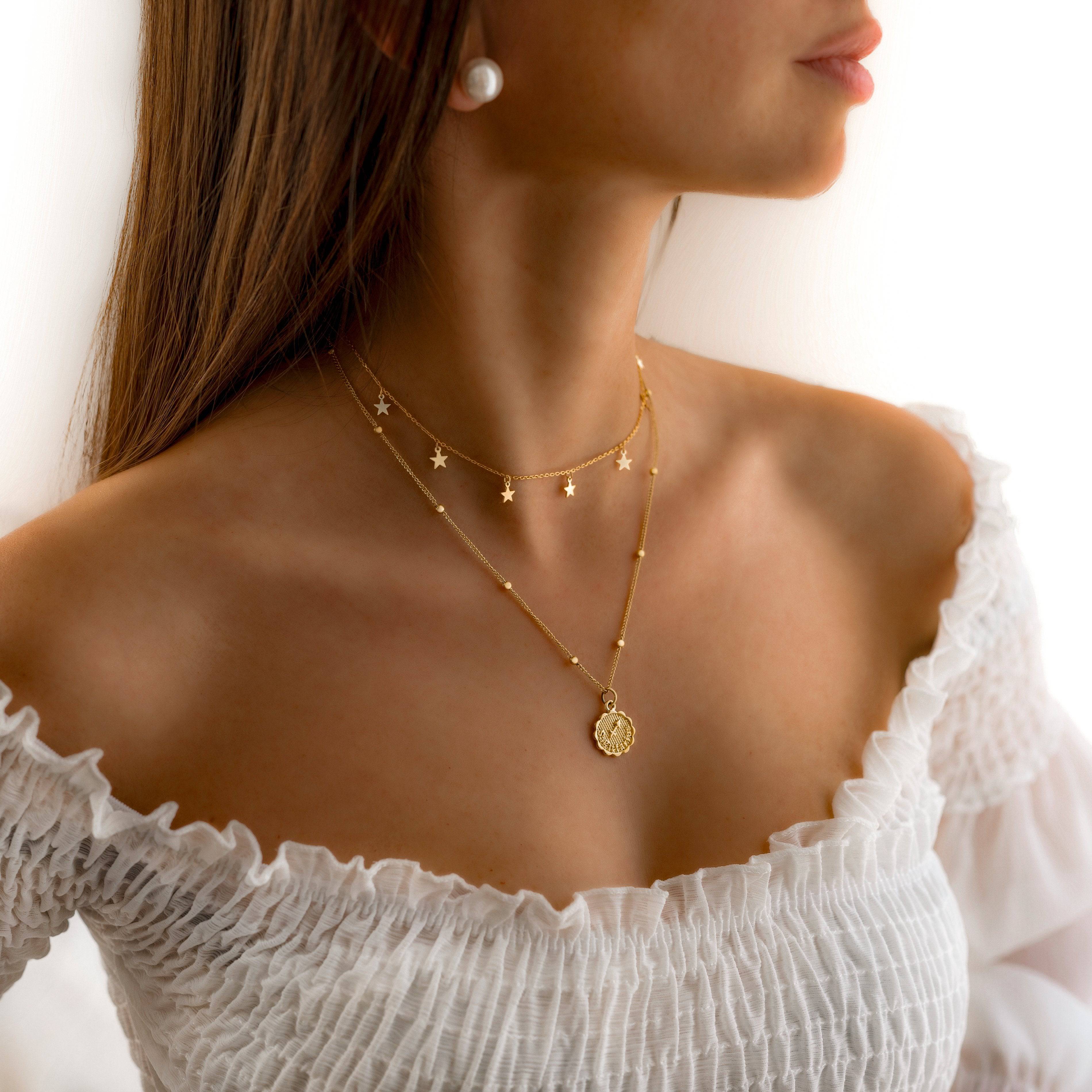 Chic Elara Sterrenketting - Stralende Elegantie voor Elke Gelegenheid