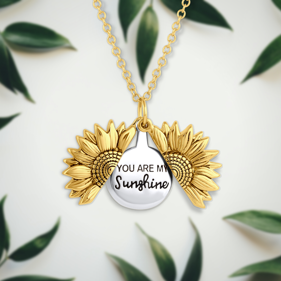 Solara – Elegante Zonnebloem Damesketting