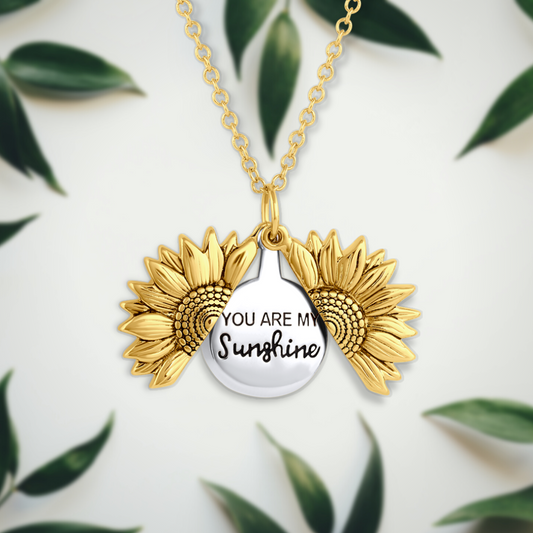 Solara – Elegante Zonnebloem Damesketting