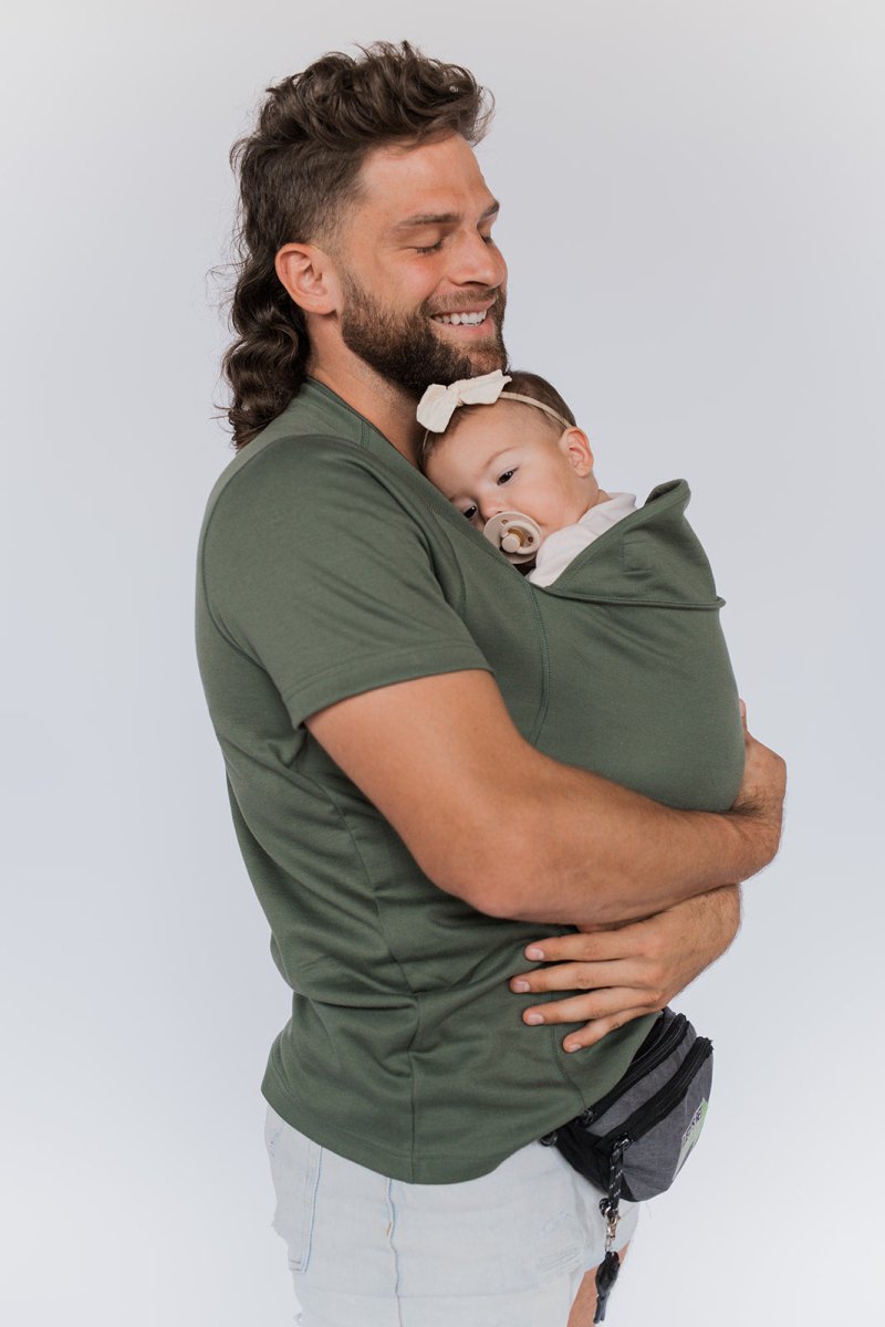 Premium Baby T-shirt Draagzak – Ervaar Stijl en Comfort in Één