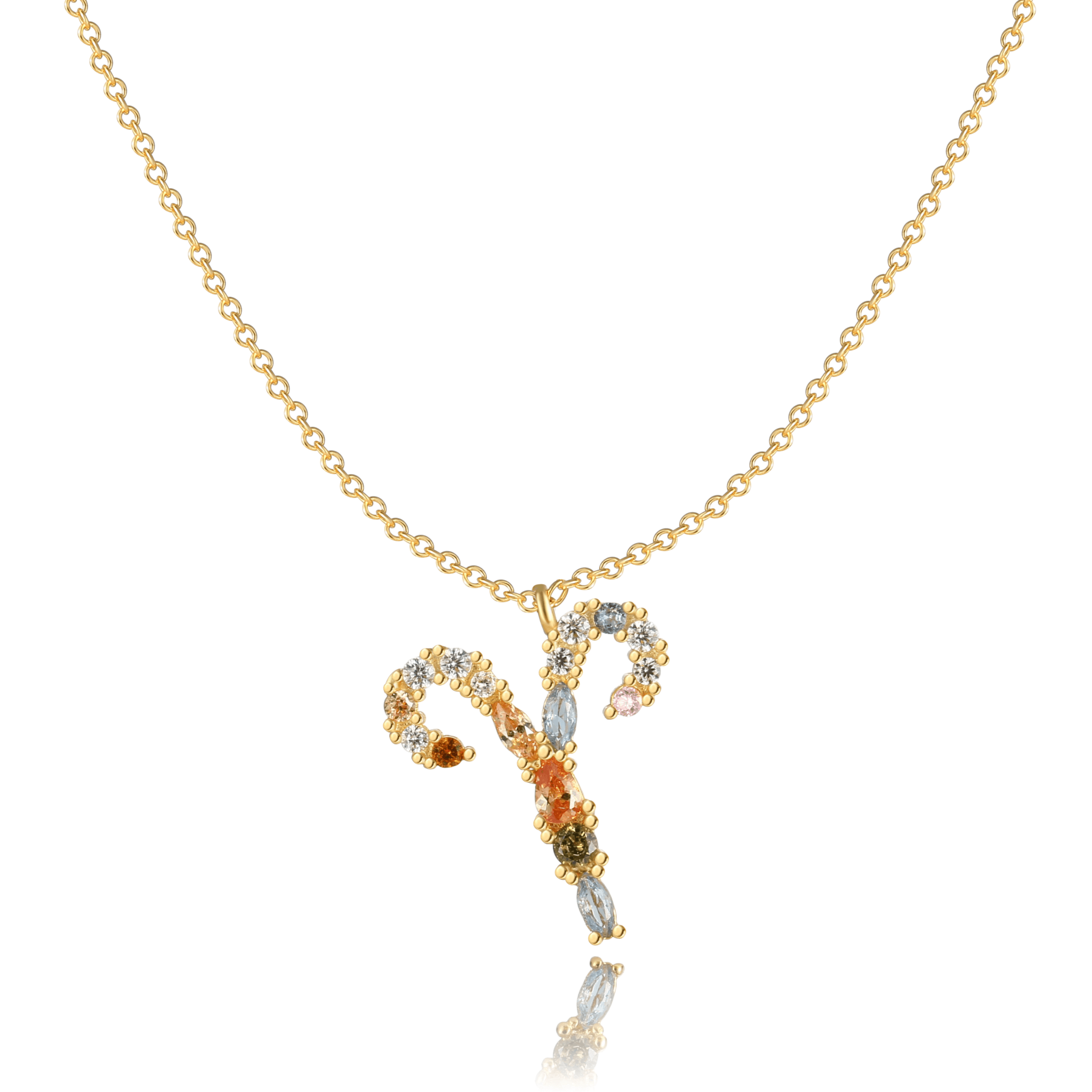 Elegant Celestial Star Sign Necklace - Celestia