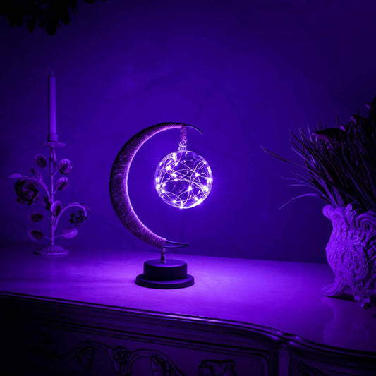 LunarGlow Tafellamp – Magische Maanlamp voor Dromerige Sferen