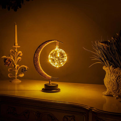 LunarGlow Tafellamp – Magische Maanlamp voor Dromerige Sferen