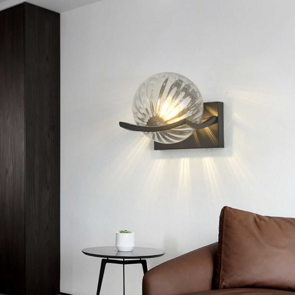 Illuminate Wandlamp - Moderne LED Glazen Wandlamp